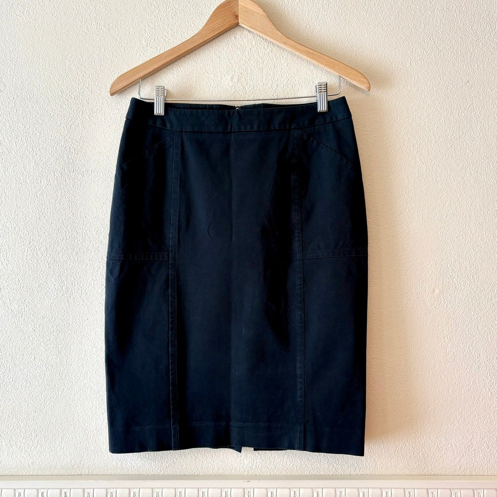 Victoria's Secret Black Pencil Skirt 6 Button Back High‎ Waist Body by Victoria